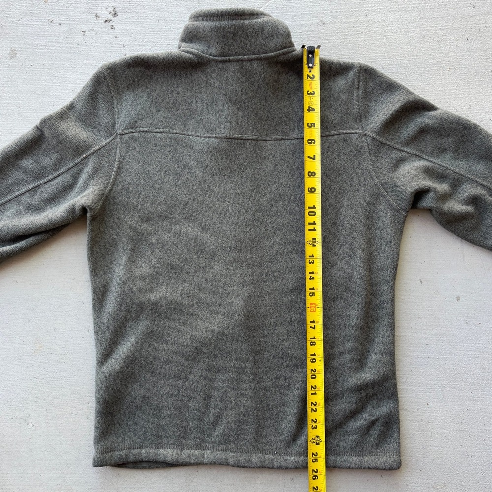 The North Face Sweater Fleece Jacket olive small‎ (READ DESC.) - Picture 5 of 7